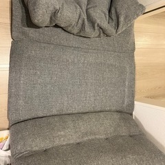 ニトリ　座椅子　ソファベッドの画像