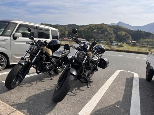 HONDA レブル250 パーツは多数取付しています。
