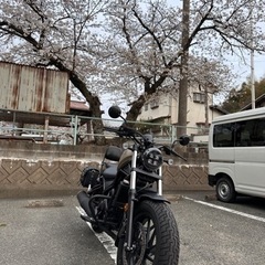 HONDA レブル250 パーツは多数取付しています。