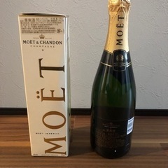 MOET＆CHANDON BRUT IMPERIAL フルボトル　ハーフボトル　各１本の画像