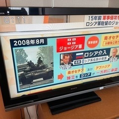液晶テレビ　40型　タダで差し上げます　ジャンク品
