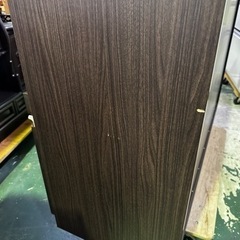 ニトリ　キッチンカウンター　大理石調×木目ピアノ塗装　中古の画像