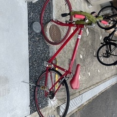 赤　マウンテンバイク