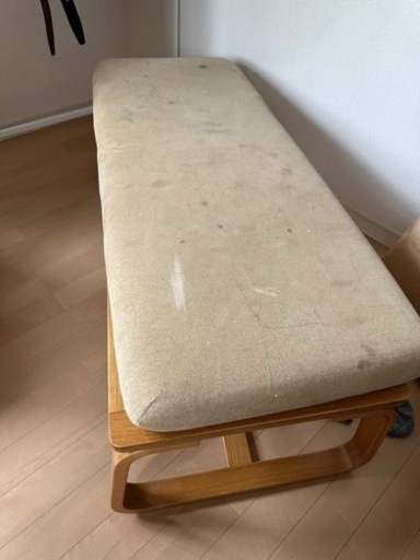 無印良品　リビングでもダイニングでもつかえるベンチ