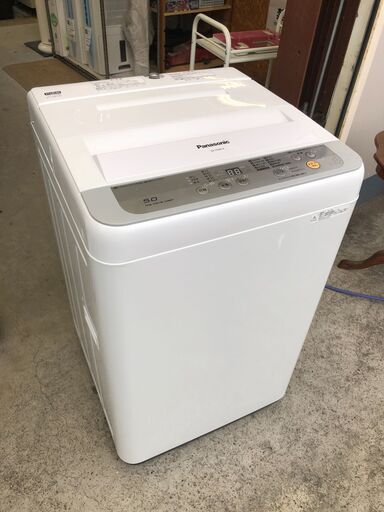 【動作保証あり】Panasonic 2017年 NA-F50B10 5.0kg 全自動洗濯機 ①【管理KRS589】