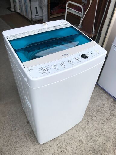 【動作保証あり】Haier ハイアール 2017年 JW-C45A 4.5kg 全自動洗濯機 ②【管理KRS590】