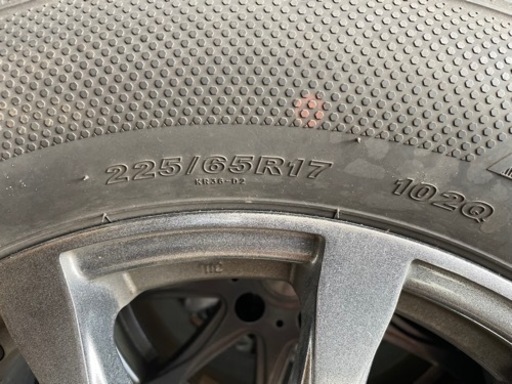 ハリアー　225/65R17 スタッドレス　ホイールセット