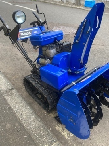 売約済み《恵庭千歳配送無料》シーズン前　中古除雪機　YSM660 再塗装・軽整備済み！
