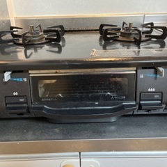 二口ガスコンロ