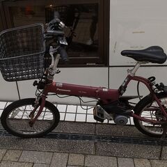 中古自転車販売／Panasonic折り畳み式電動アシスト自転車（...