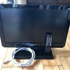 【中古】東芝REGZA 22型テレビ