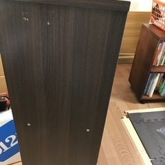 本棚　コミックラック　木製の画像