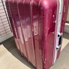 （募集停止中）【無償お譲り】スーツケース（ベランダ収納用途）