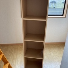 【美品】本棚、カラーボックス