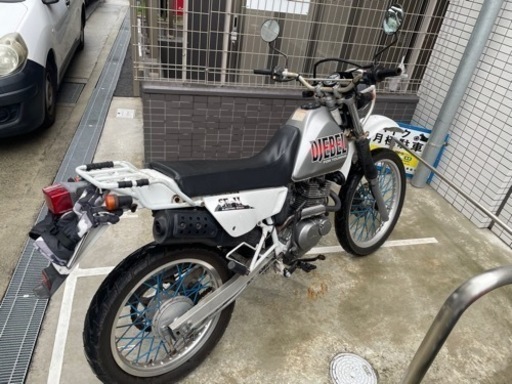 【引取希望 神戸市】SUZUKI ジェベル200 好調 書付 (検 スズキ オフロード 250cc)