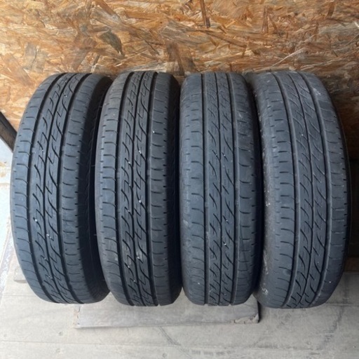 バリ山　BRIDGESTONE ブリヂストン　ブリジストン　NEXTRY 155/65R14 夏タイヤ　2019年〜2022年製　14インチ