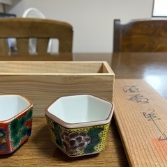 【取引中】九谷焼　おちょこセットの画像