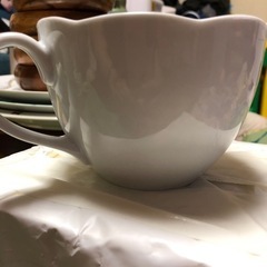 栗原はるみ　スープマグ　ビッグマグ　フラワーの画像