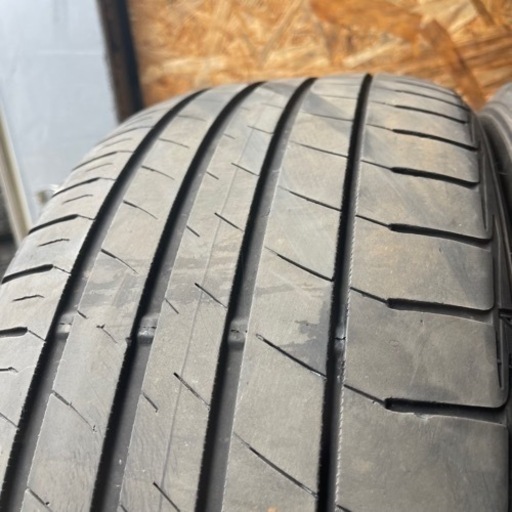 バリ山　DUNLOP ダンロップ　LEMANSV 215/50R17 夏タイヤ　2019年製　17インチ