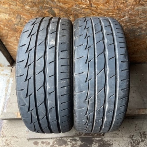 バリ山　BRIDGESTONE ブリヂストン　ブリジストン　TURANZA RE003 225/45R17 夏タイヤ　2015年製　2本セット　17インチ