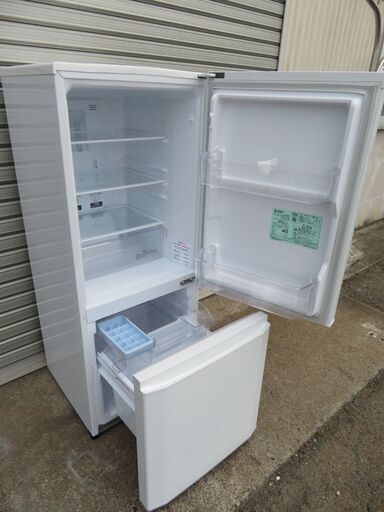 34【愛知店舗・清掃済】　三菱　146L　冷蔵庫　2018年　