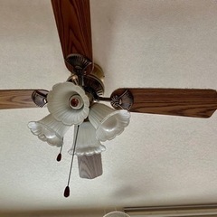 決まりましたシーリングファンライト