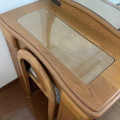 超美品　ドレッサー　衣装たんす　チェスト　椅子　セット　鏡台の画像