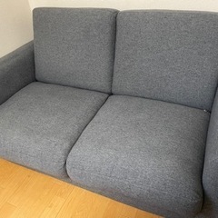 【取引中】ニトリ　2〜3人掛けソファーベッド