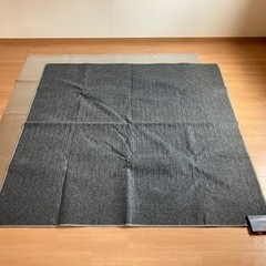 【受け渡し先確定】ニトリ　電気カーペット　断熱シート付き　ホット...