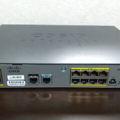 (初期化済み) Cisco 890シリーズ サービス統合型ルータ Cisco 892J AC電源付きの画像