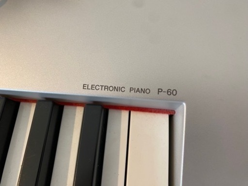 【売却済】ヤマハ 電子ピアノ P-60S ペダル付 YAMAHA