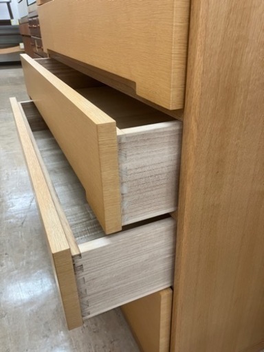 【お値下げしました!!】✨府中家具✨ 5段チェスト 佐々木木工 タンス 箪笥 収納家具 No.3346●桐製家具 天然木使用 ※現金、クレジット、ぺイペイ、スマホ決済対応※