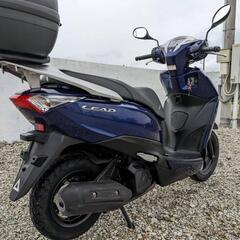 ホンダ リード125 JF45 青 リアボックス付 125ccの画像