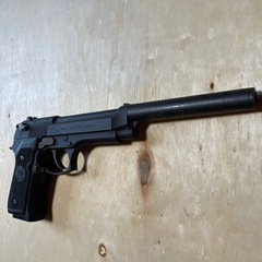  ★大幅値下げ★希少!! デジコン ベレッタM92F ABS ロングバレル 固定スライド 予備マガジン付きの画像