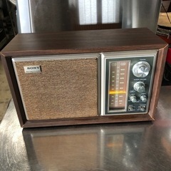 動作確認済 昭和レトロ SONY AM FM ラジオ ICF-9250