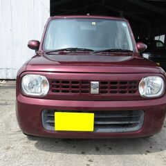 ラパン　ワインレッド　走行　83000km　エアコンガス漏れ修理済み　総額￥220000の画像