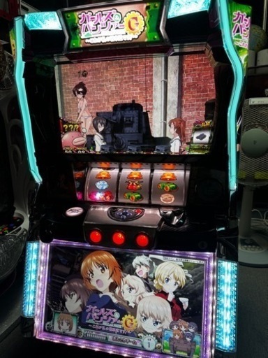 【T-GARAGE】パチスロ実機 ガールズ&パンツァーG おうちでの暇つぶしに