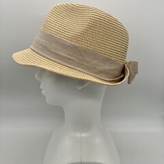 ハット麦わら⑧新品未使用品の画像