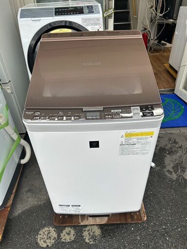 ▼値下げ▼洗濯機  シャープ 2016年 ES-GX9A 9㎏ せんたくき【安心の3ヶ月保証★送料に設置込】自社配送時代引き可※現金、クレジット、スマホ決済対応※