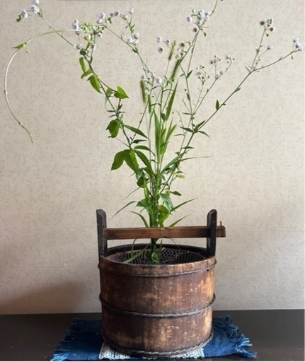 魚籠　アンティーク　花器として使用可能