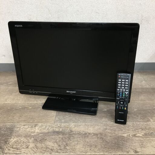 7/25 終 SHARP シャープ 22V型 液晶テレビ LC-22K5 2011年製 リモコン付き 動作確認済 菊TK