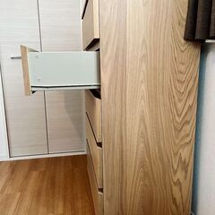 IKEA MALM マルム チェスト　80x123 cmの画像