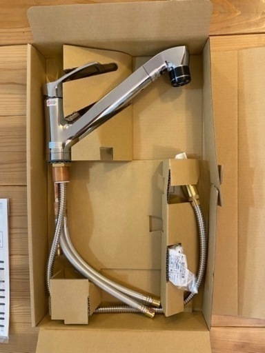 三栄　シングル混合栓ファインバブル付　K871206JV