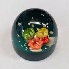 ☆ペーパーウェイト　ガラス製　中古品　