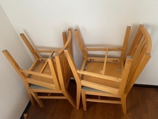 【IKEA】テーブル、椅子4つ
