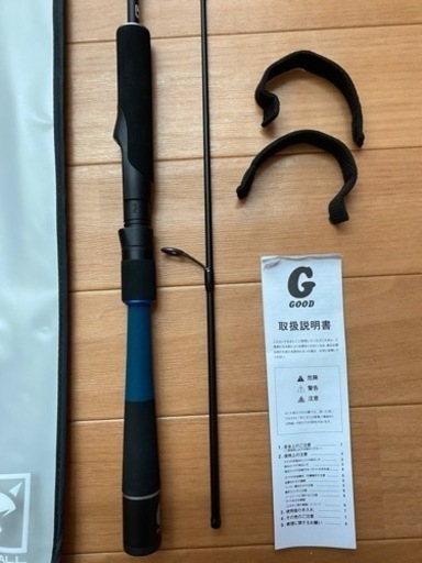 ジャッカル グッドロッドシリーズ GD-S62L-2PC 2ピースモデル