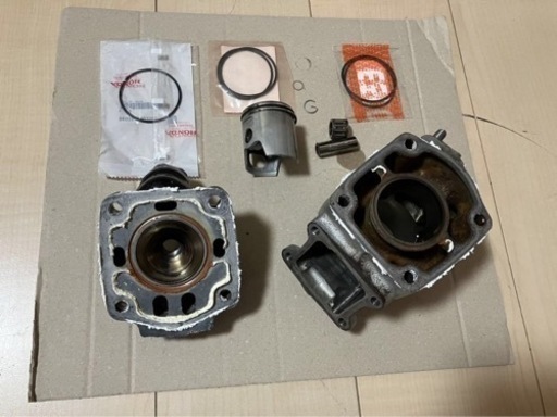 NSR50 65cc ボアアップセット 新品Oリング付き NS-1 腰上純正加工