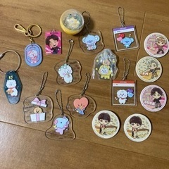 BTS グッズ　Tiny TAN キーホルダー　バッジ