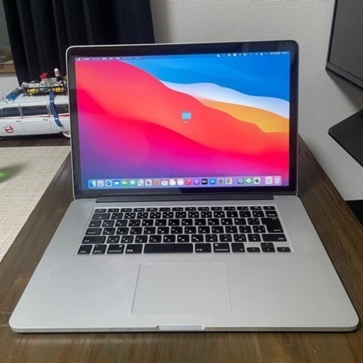 15インチMacbookPro 2013年式core i7 メモリ16GB