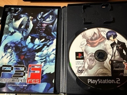 PS2本体 ペルソナ3F お引き取り中